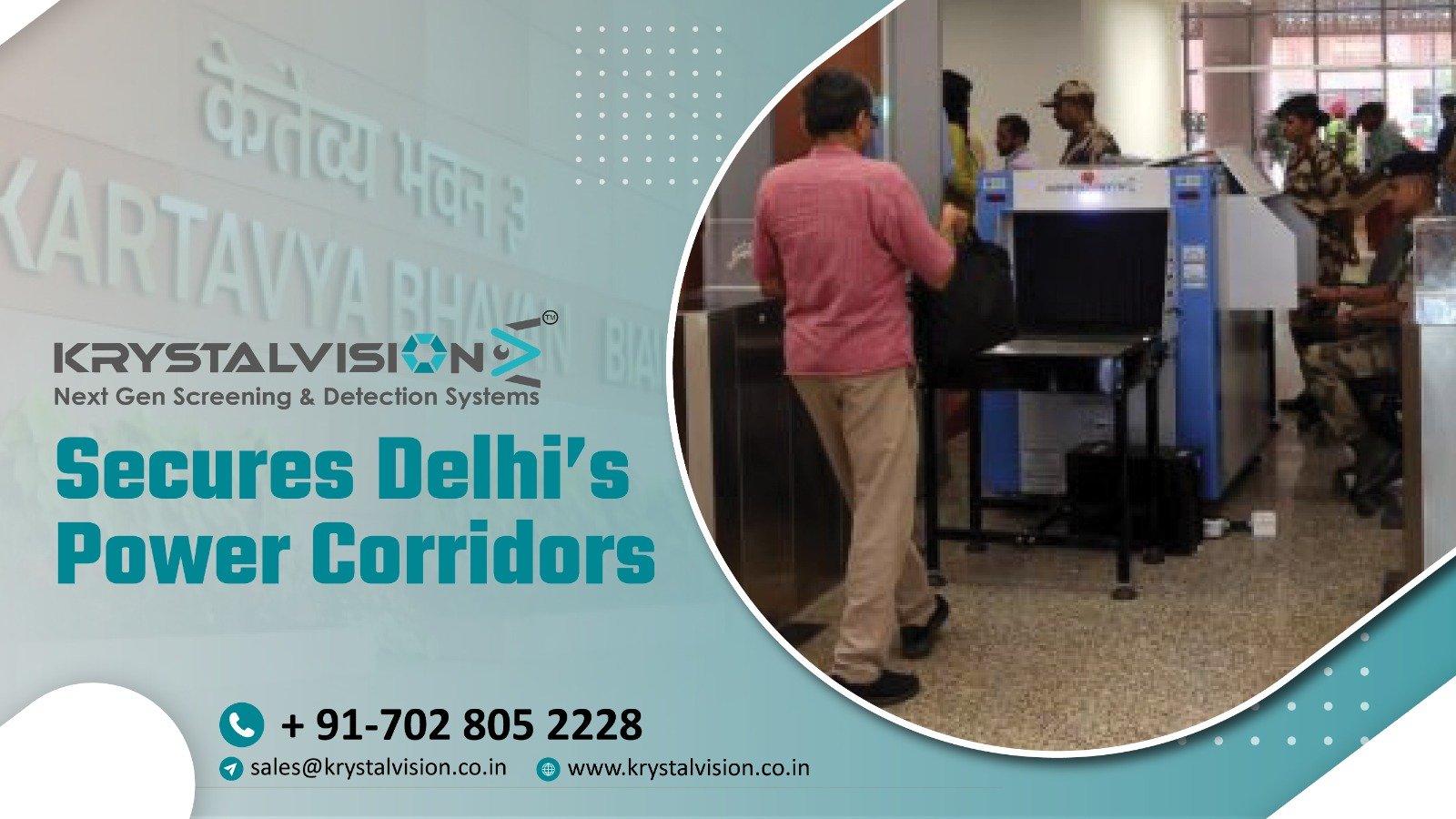 Delhi's new Kartavya Bhawan, the first of ten new secretariat buildings under the Central Vista redevelopment